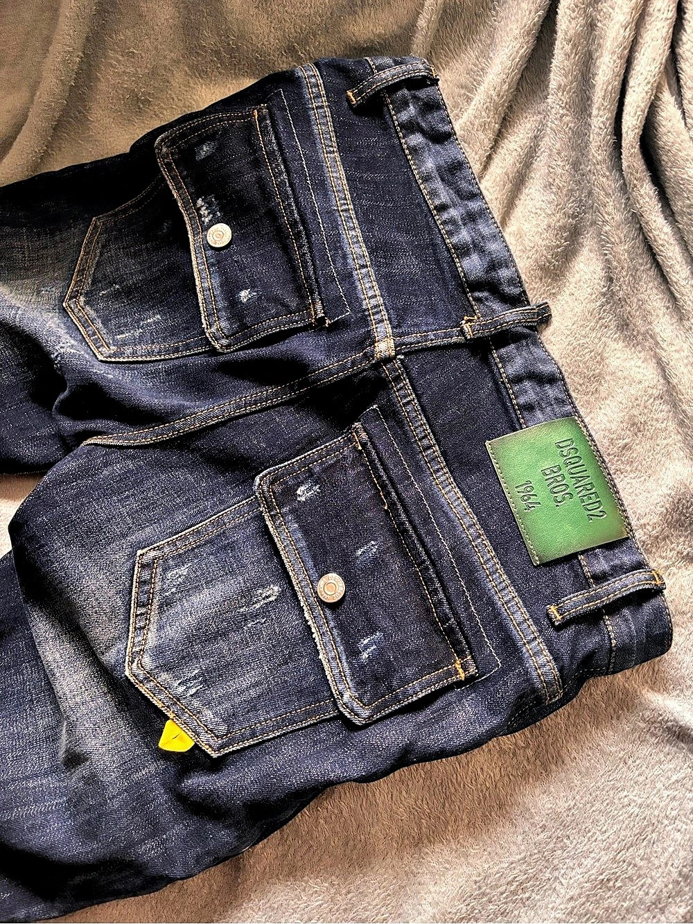 Dsquared2 Slim Jean Distressed Jeans Blue Waist US 30x29 - Picture 5 of 7